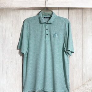 Cutter & Buck Connoquenessing Country Club Polo | Medium | Mint Green Gold | Dry